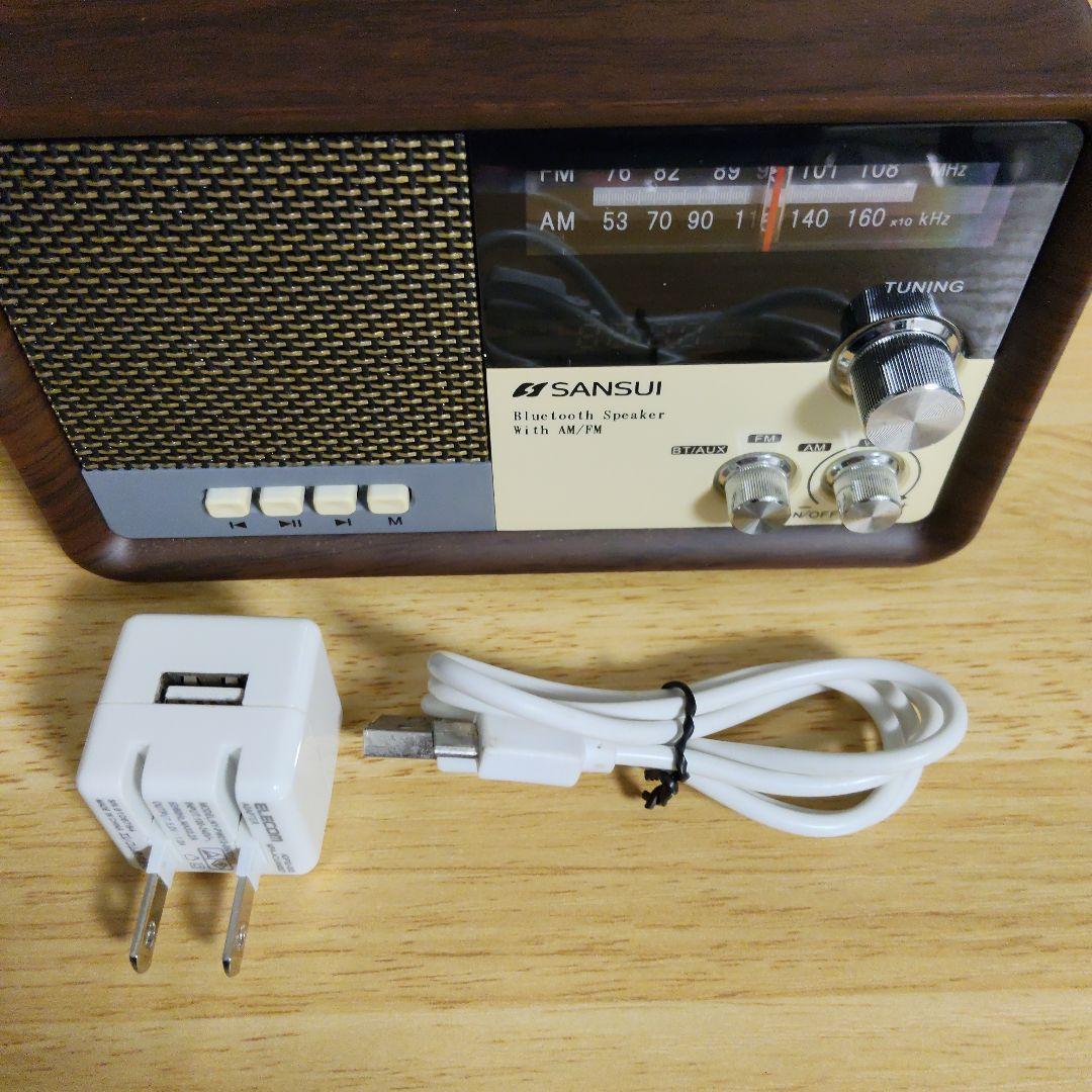 ★【超希少品】★　SANSUI MSR-1 WD AM FM ラジオ スピーカー