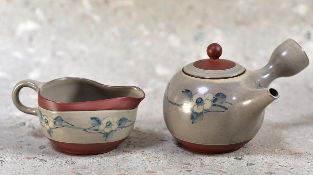 佐渡、人間国宝伊藤赤水　茶器揃え【極上品】　お茶道具／共箱