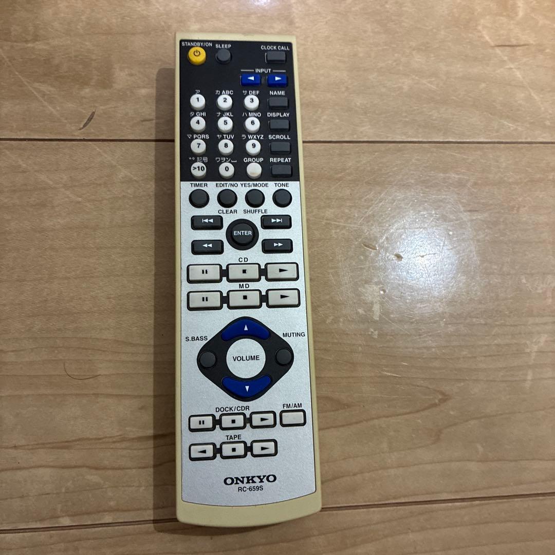 動作ok いい音！　ONKYO システムコンポ FR-N7TX
