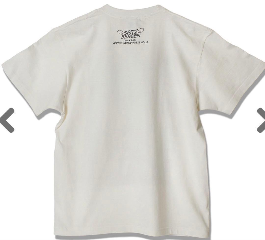 【新品未開封】スピッツSPITZ BERGEN TOUR 2026 Tシャツ M