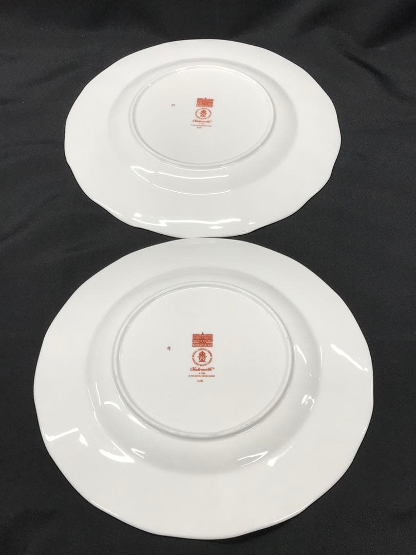 【極美品】 CROWN DERBY チャッツワース　プレート　2P