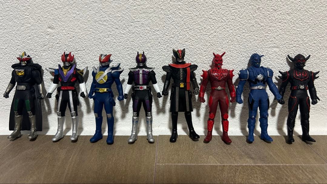 平成仮面ライダー　ミニソフビ　55体　美品 昭和仮面ライダー　ソフビ　フィギュア