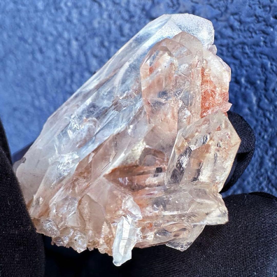 希少高透明度❗️ピンク♡ヒマラヤ水晶クラスター2点セット☆【貫入水晶】A1397