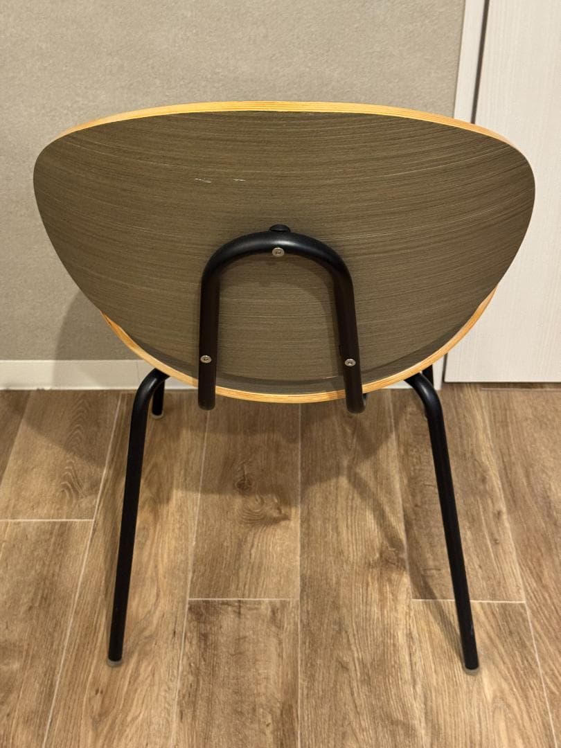 【2個】KANADEMONO Wooden Curve グレー