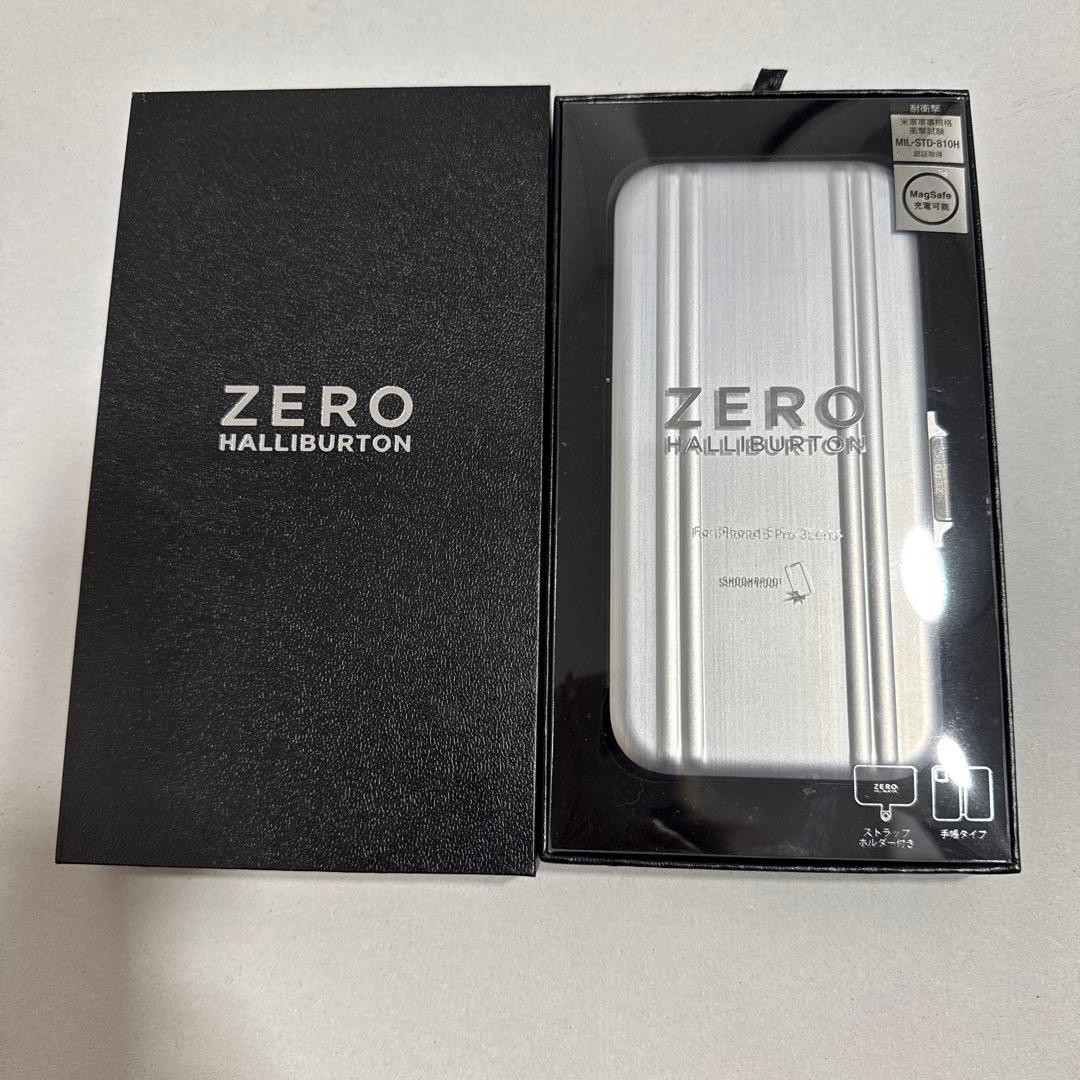 ZERO HALLIBURTON iPhone 15 pro 手帳型　ケース