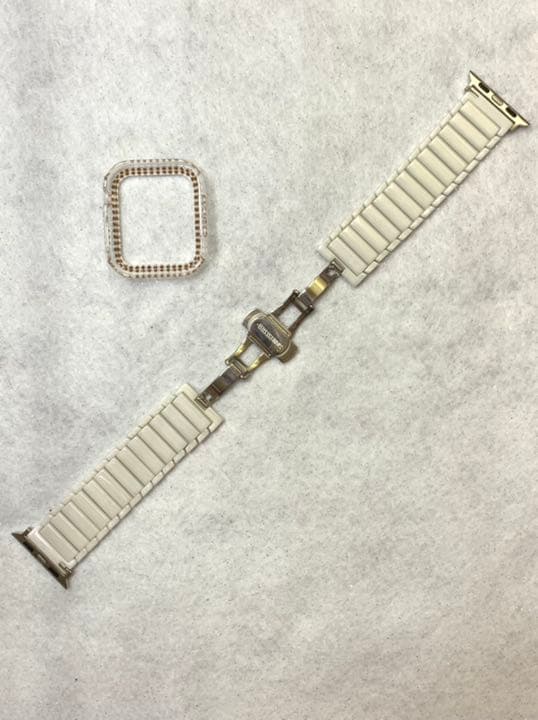 Apple Watchラバーバンド　保護ケース　アップルウォッチ　v302
