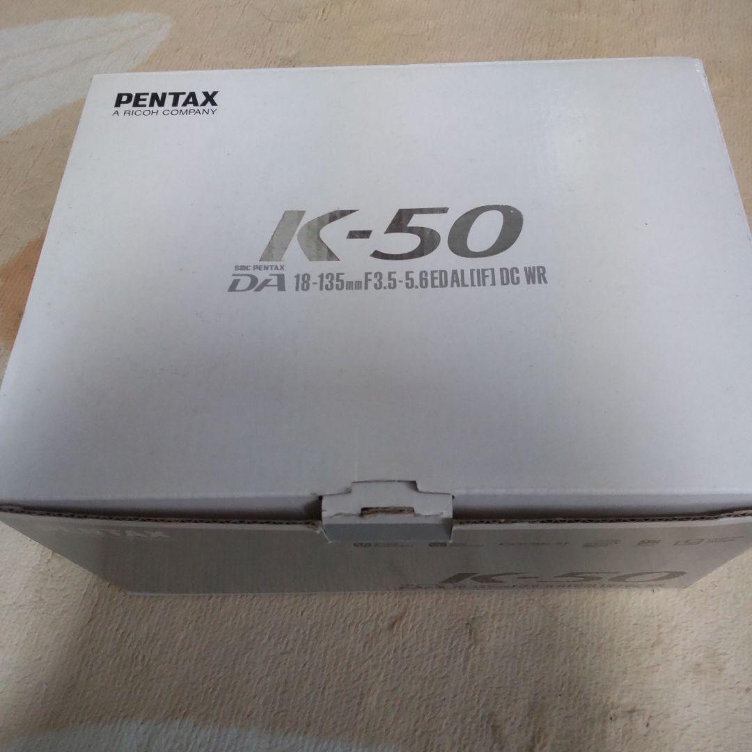 ショット数159枚 PENTAX K-50 DA18-135レンズセット＆送料込