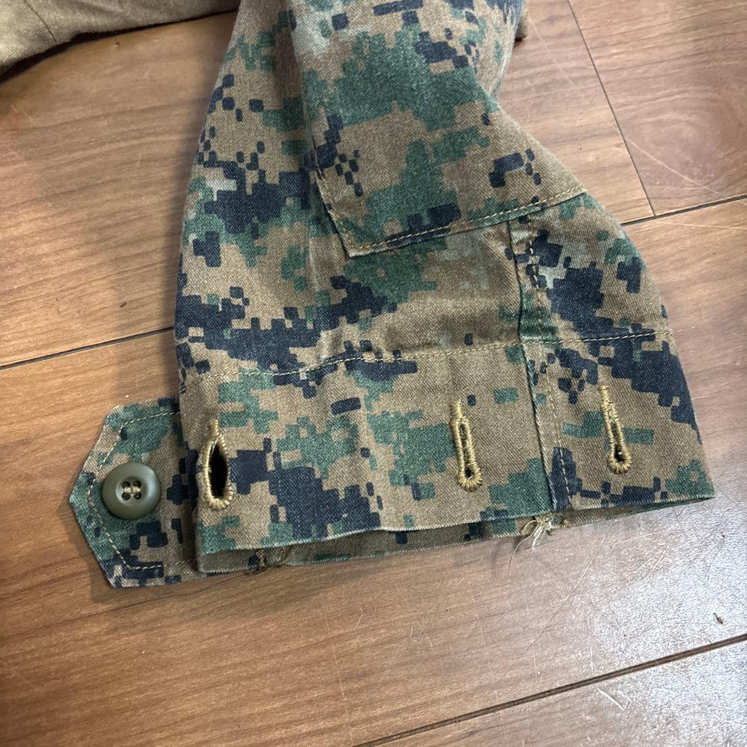 米軍　実物　FR COMBAT SHIRT WOODLAND MEDIUM ②