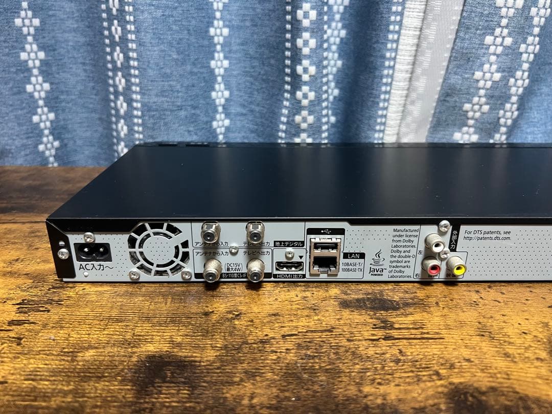 【良品】パナソニック ブルーレイレコーダー DMR-BRW500