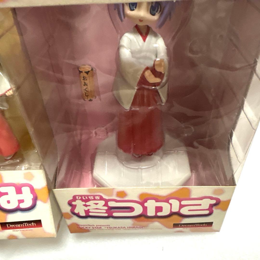 らき☆すた　柊かがみ・柊つかさ　巫女服　フィギュア　WAVE　ドリームテック