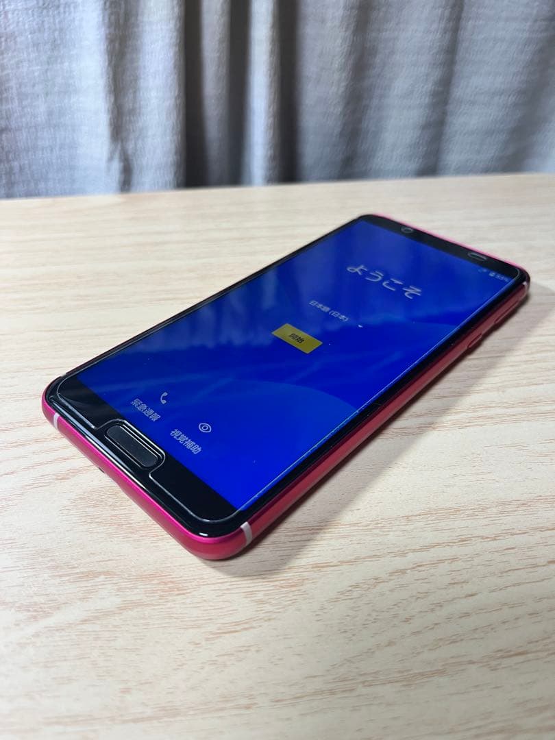 ♫ 超美品 AQUOS sense3 SH-02M ピンク SIMフリー