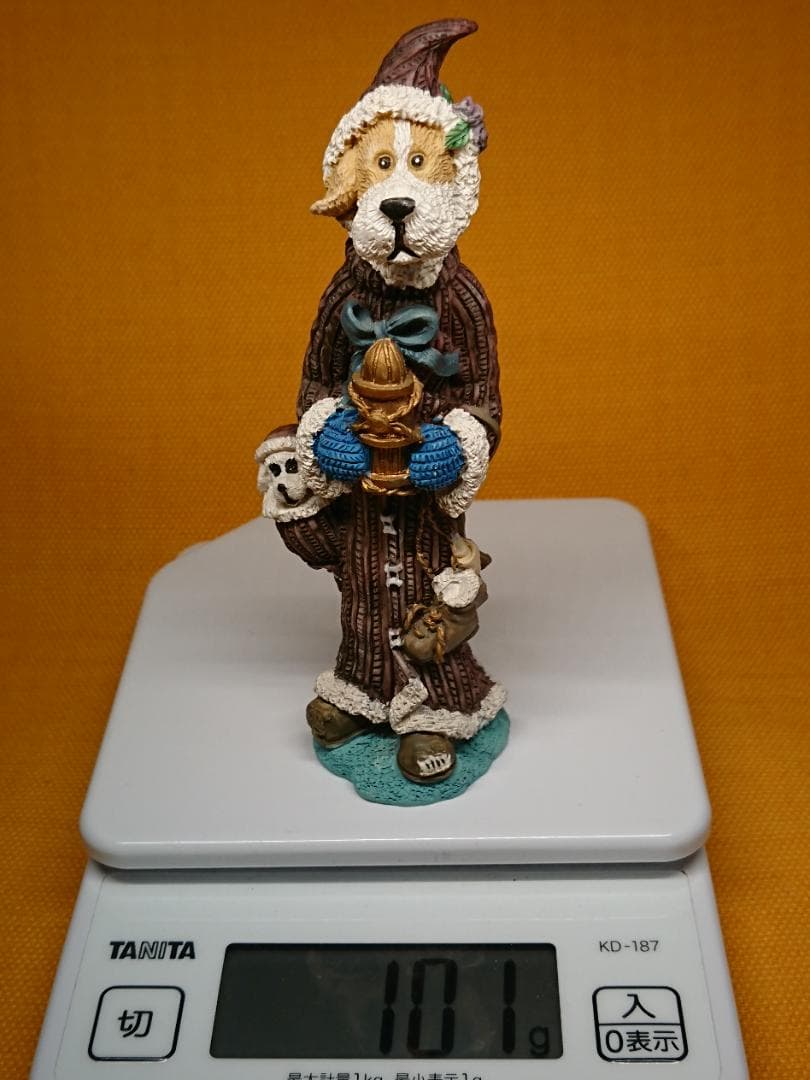 人形　犬　彫像　オブジェ　置物　インテリア　工芸品　美術品　A2514