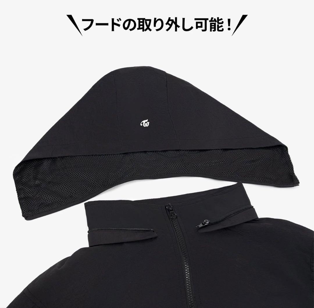 TWICE POPUP ポップアップ ウィンドブレーカー サナ M