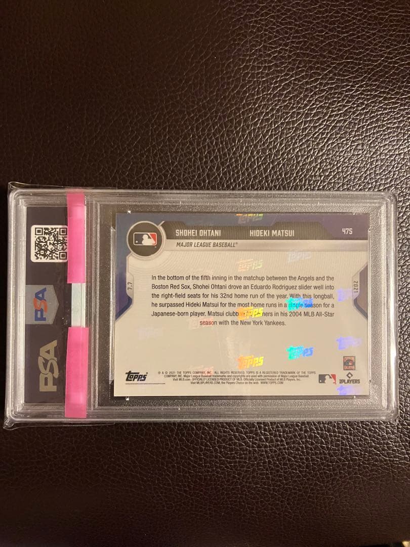 【PSA10】大谷翔平&松井秀喜　MLB topps now 記念カード