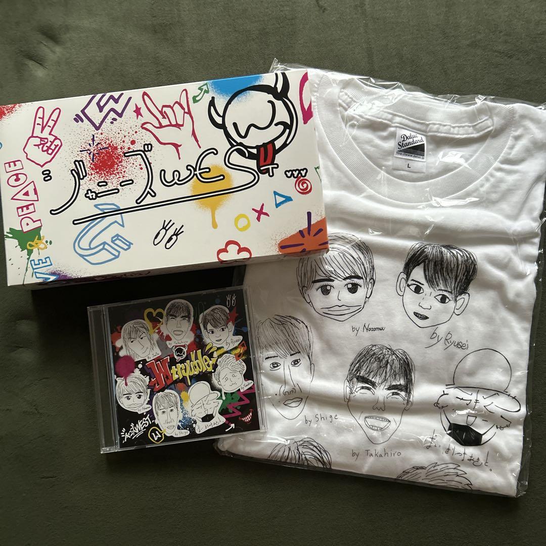 WEST. ジャニーズWEST Wtrouble グッズ CD Tシャツ タオル