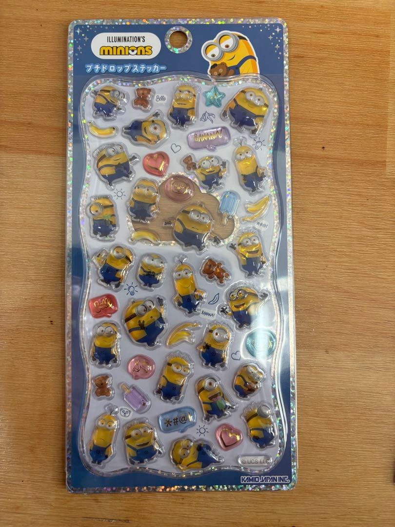 プチドロップステッカーディズニープリンセス・ツムツム ・ミニオン　シール セット