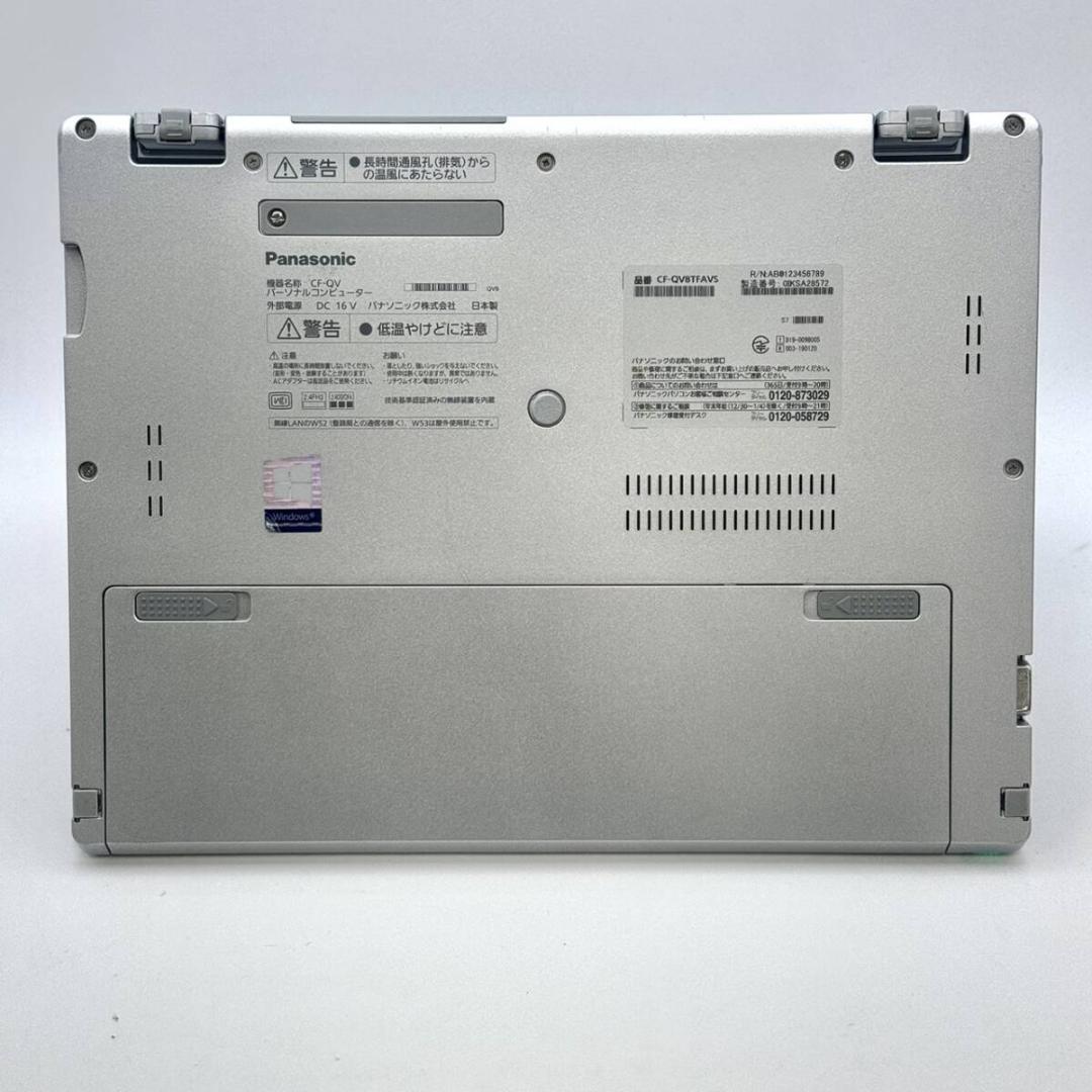Panasonic CF-QV8 i5 8世代 256GB LTEモデル