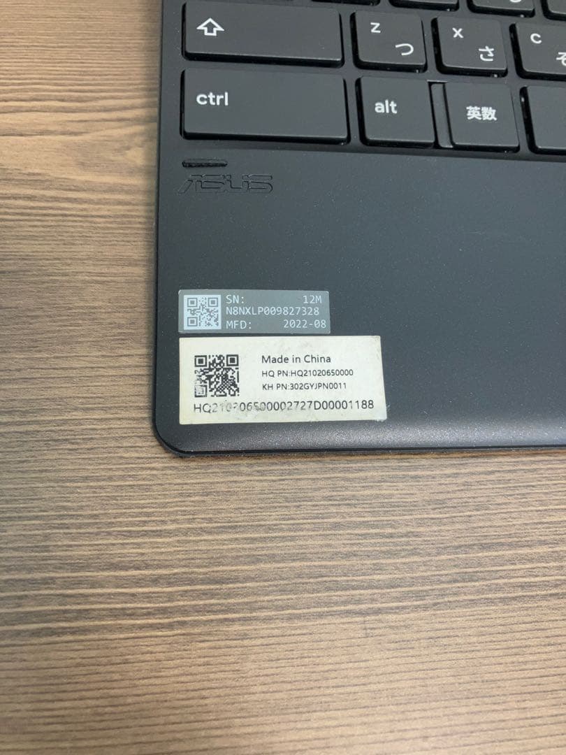 ASUS Chromebook CZ1000DV本体 ACアダプター付き