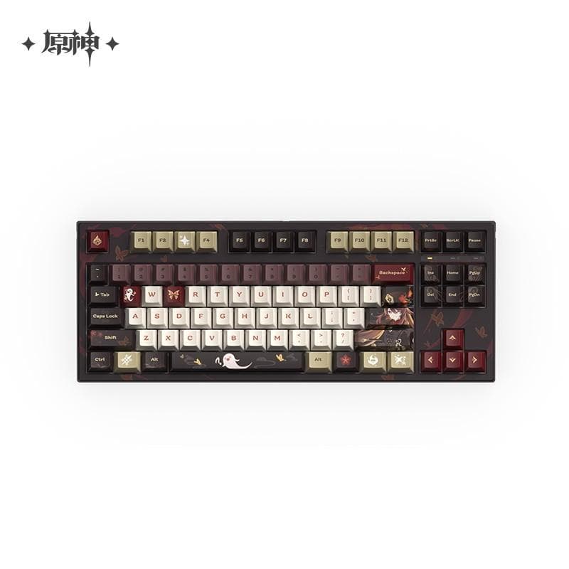 【公式正規品】　原神　胡桃　雪晴梅香 キーボード 赤軸　87キー