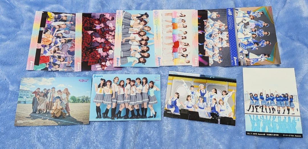 Aqours CLUB 伊波杏樹　ブロマイド　フォトカード　逢田梨香子　小宮有紗