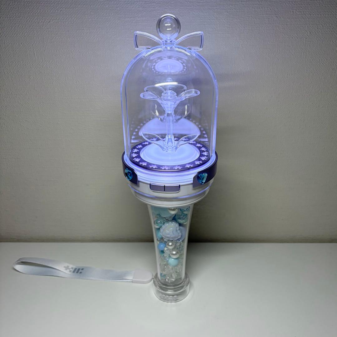 ILLIT ペンライト デコ付き &トレカ&うちわ イロハ 公式品