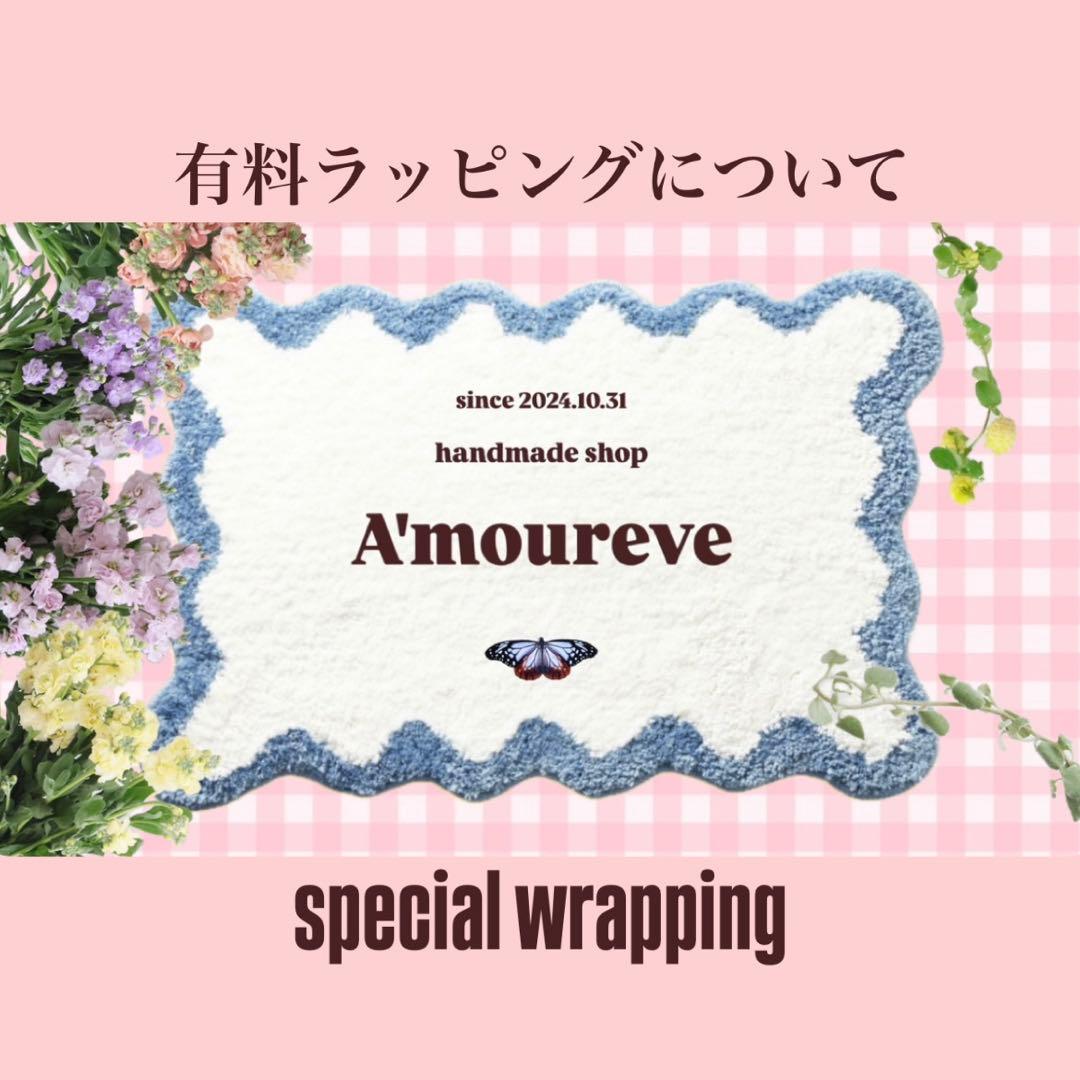 no.455／a'moureveビーズネックレス　ハンドメイド　韓国　古着