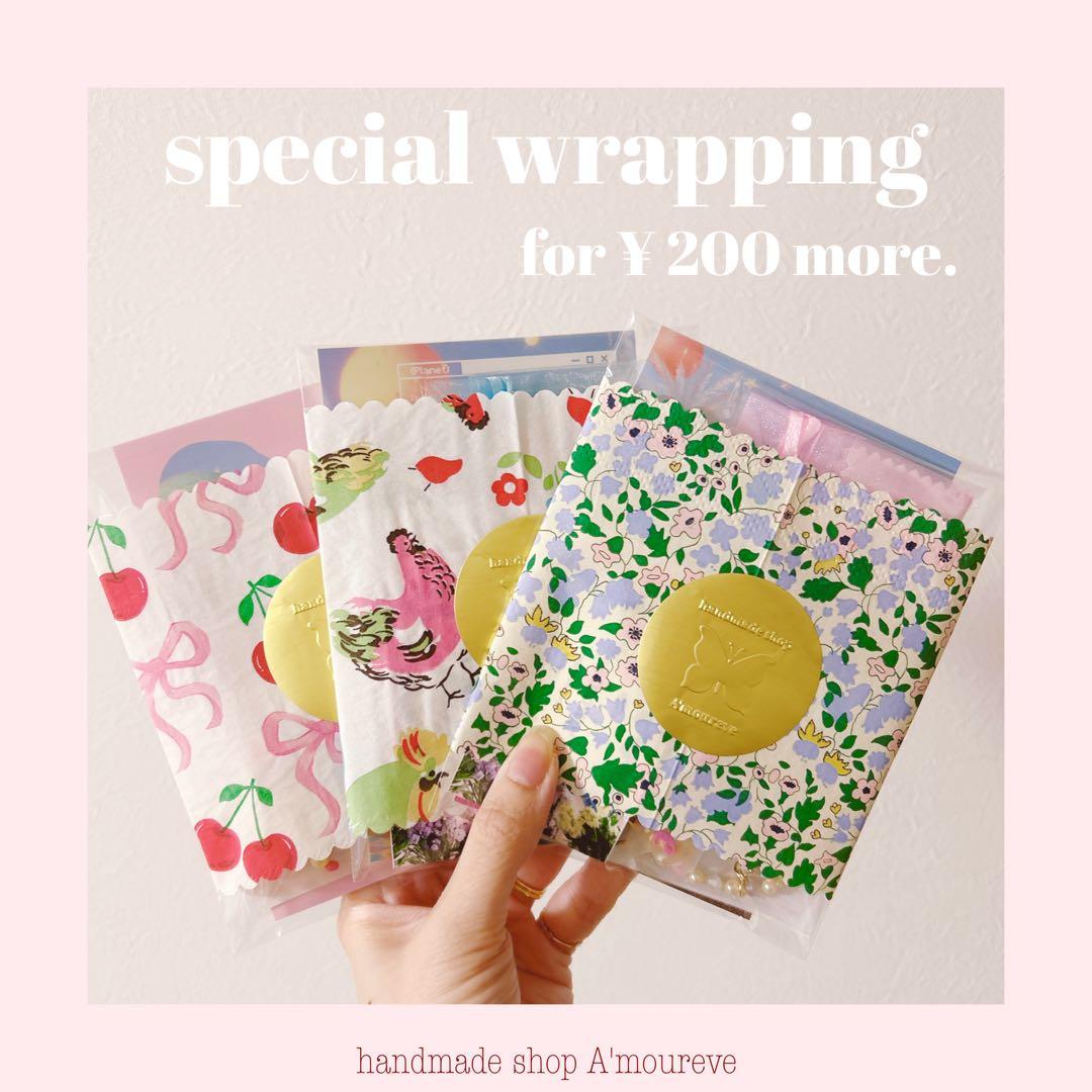 no.455／a'moureveビーズネックレス　ハンドメイド　韓国　古着