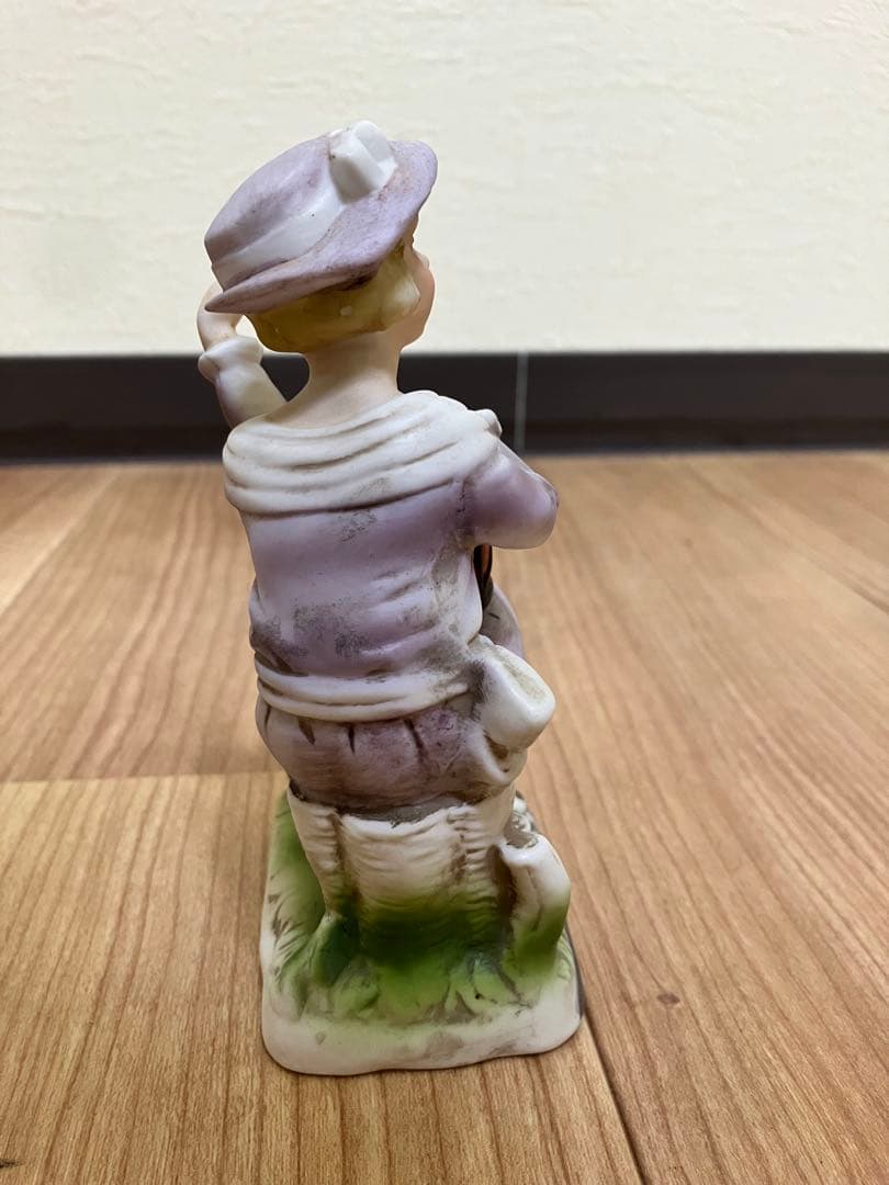 人形　陶器　オブジェ　置物　インテリア　工芸品　美術品　古物　古美術　昭和レトロ
