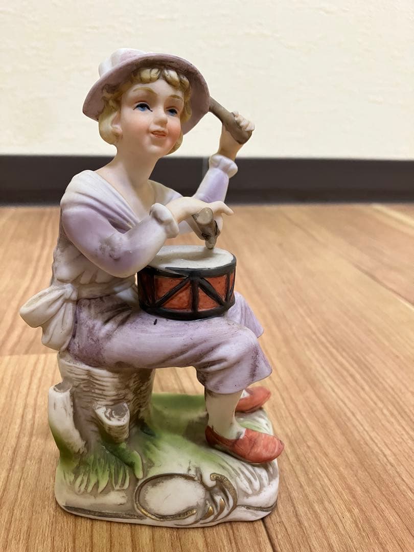 人形　陶器　オブジェ　置物　インテリア　工芸品　美術品　古物　古美術　昭和レトロ