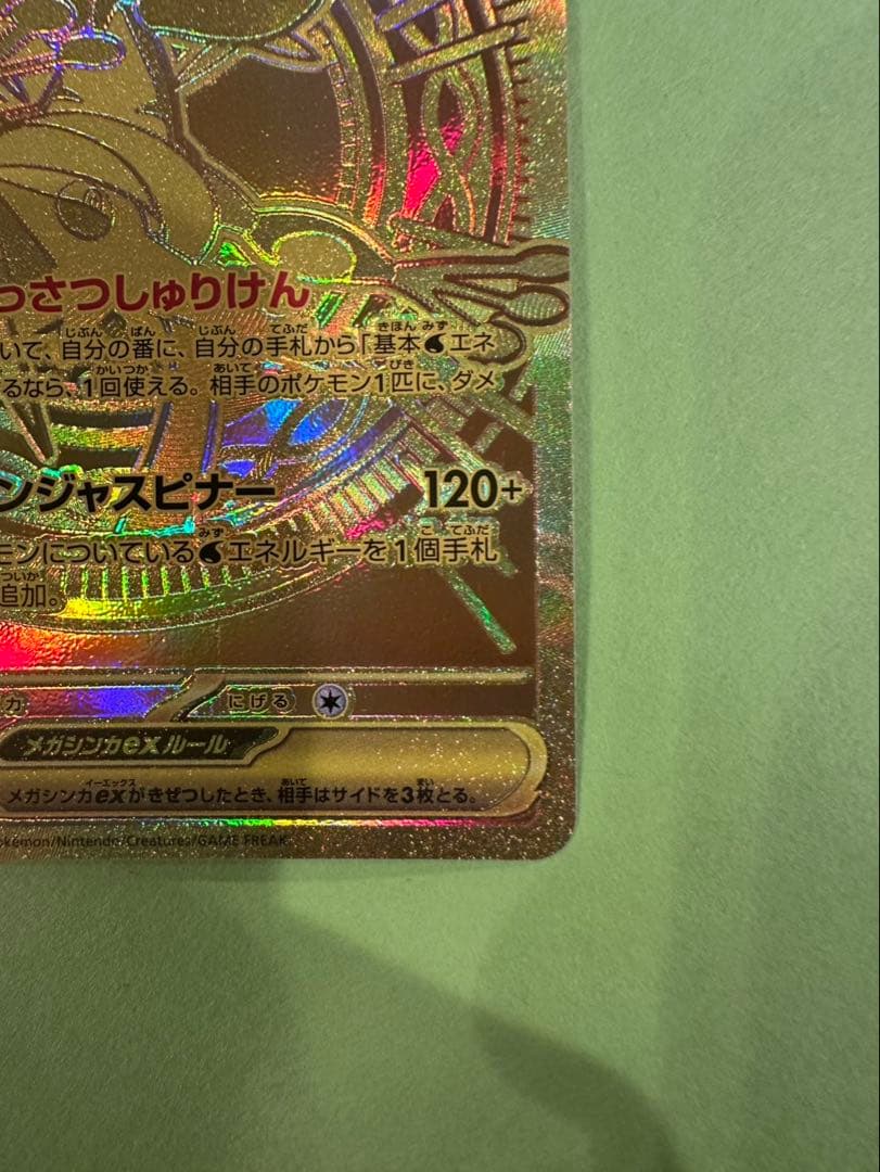 メガゲッコウガEX 350HP ポケモンカード　MUR 自引き