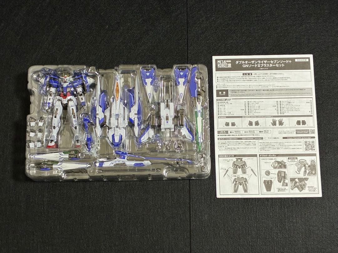 L ROBOT魂 ダブルオーザンライザーセブンソード+GNソードII