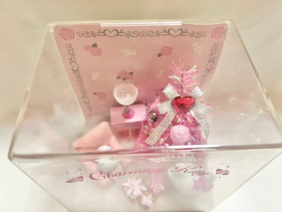チャーミーキティ　クリスマスジオラマツリー　ハローキティ