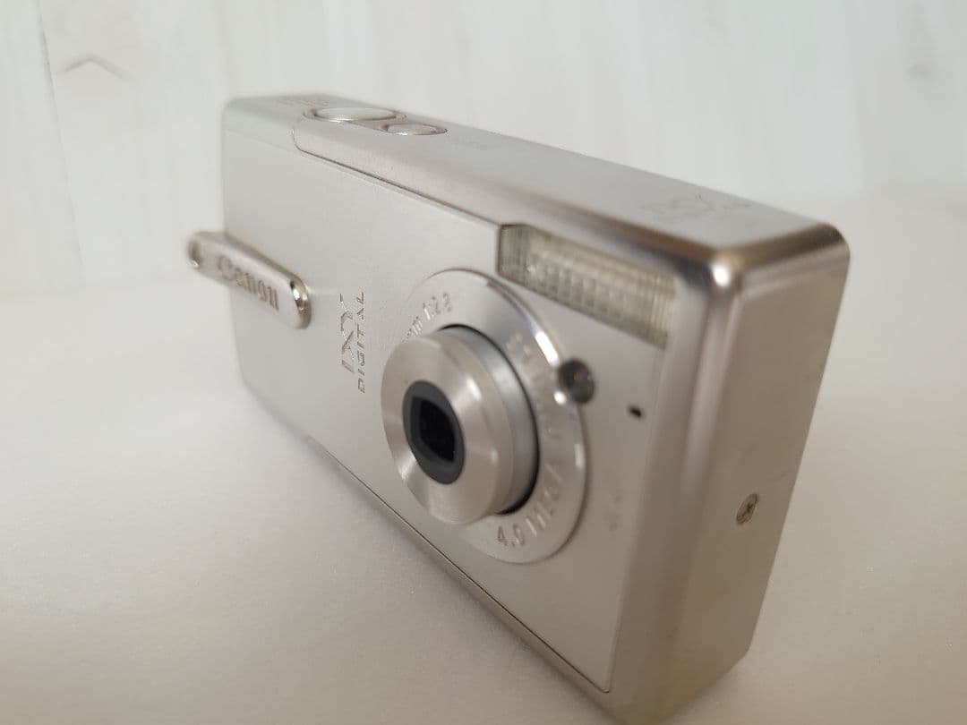 【動作確認済】CanonIXYDIGITAL Lシルバー400万画素/充電器付