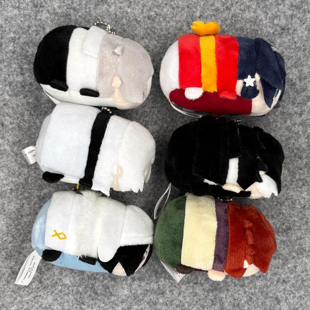 文豪ストレイドッグス DEAD APPLE もちもちマスコット 6点セット