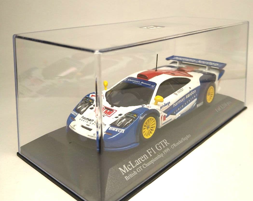 ★希少【ミニチャンプス】1/43 マクラーレンf1　GTR 1999