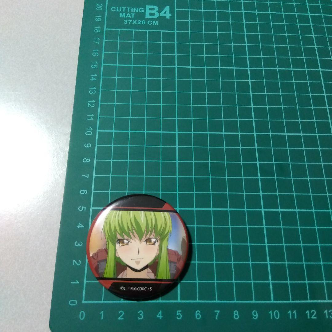 【コードギアス】C.C. シーツー アニメジャパン THEキャラ 缶バッジ