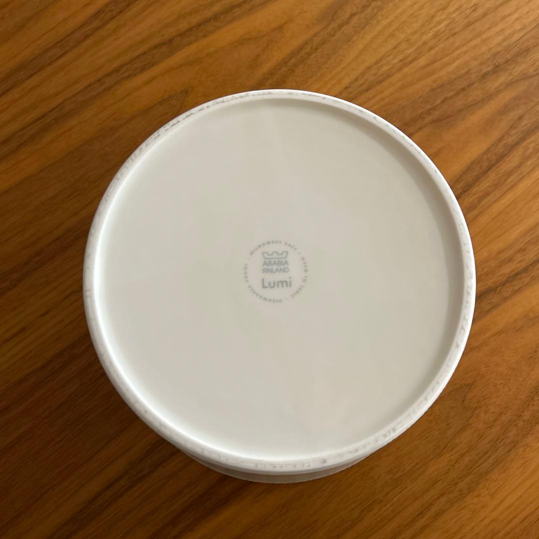 最終処分！アラビア Lumi 深ボウル・調味料入れのセット