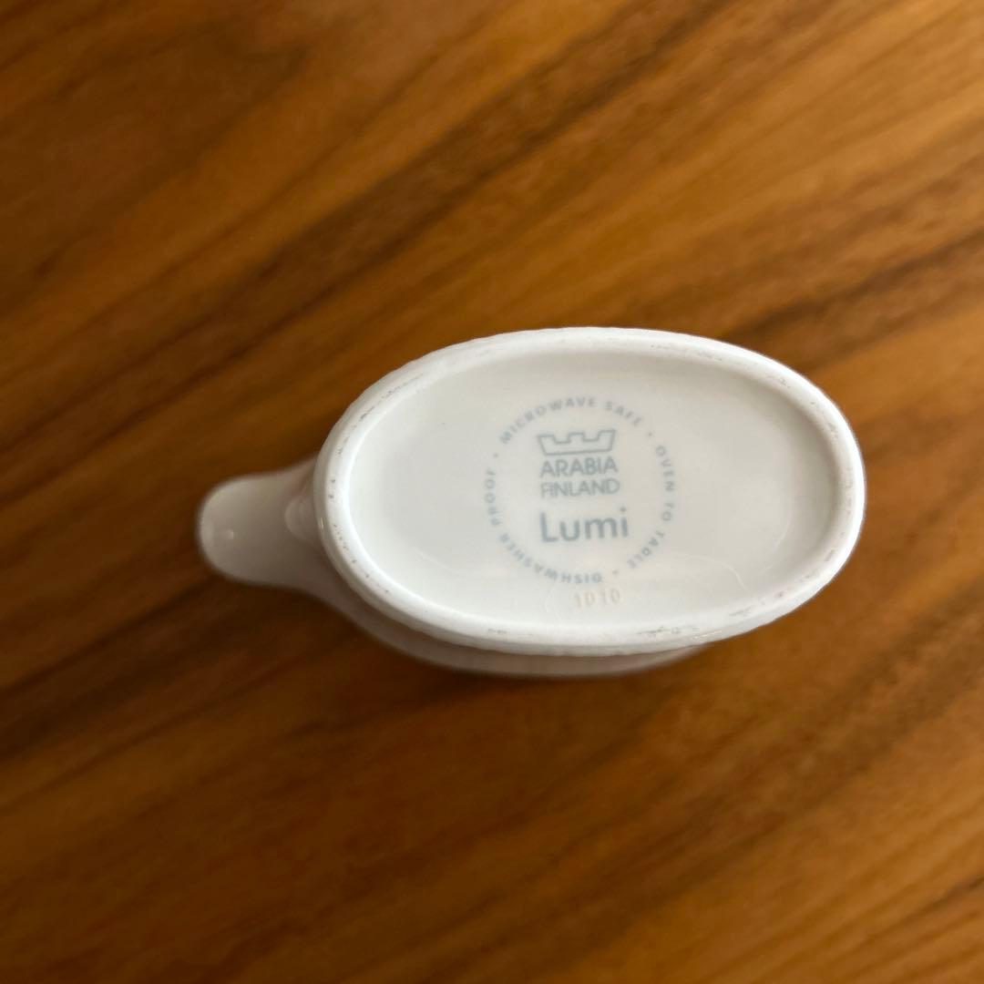 最終処分！アラビア Lumi 深ボウル・調味料入れのセット
