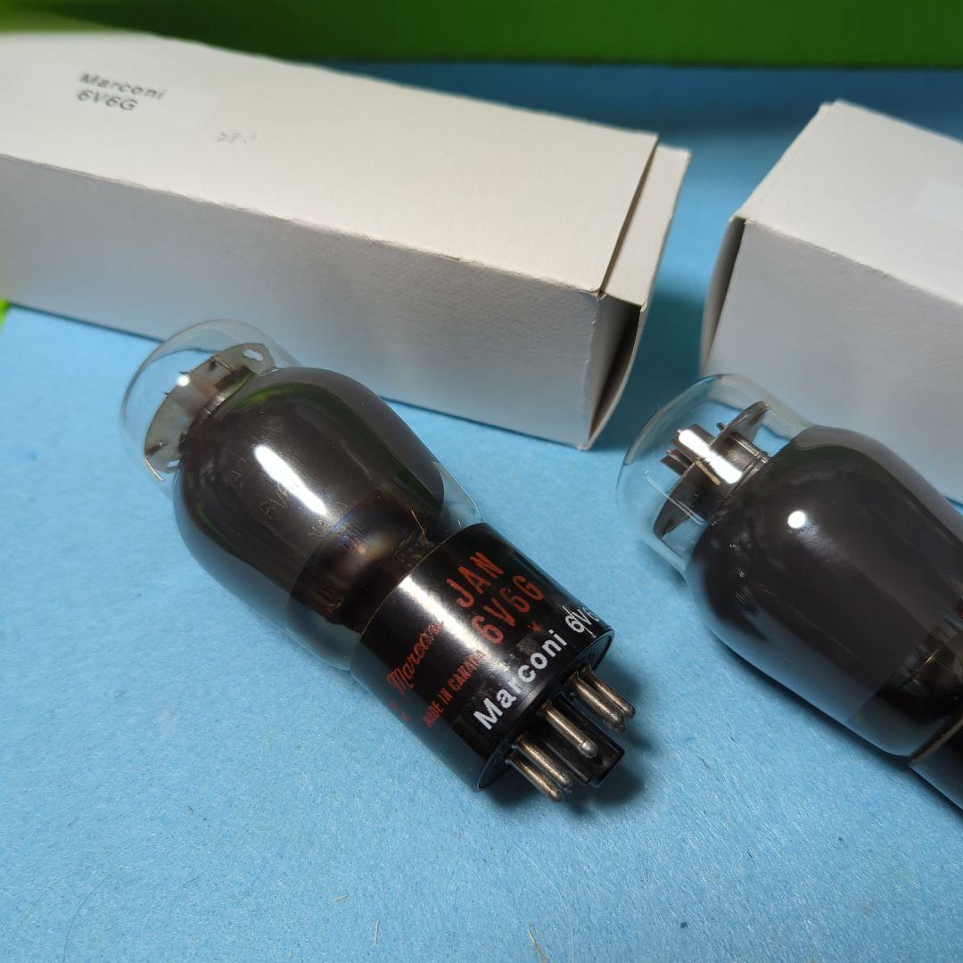 Marconi 6V6G 真空管 2本 その2