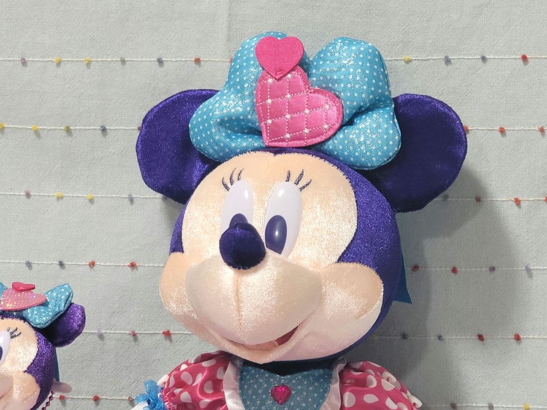 美品❤ パルパルーザ ミニーのファンダーランド ぬいぐるみ ぬいぐるみバッジ