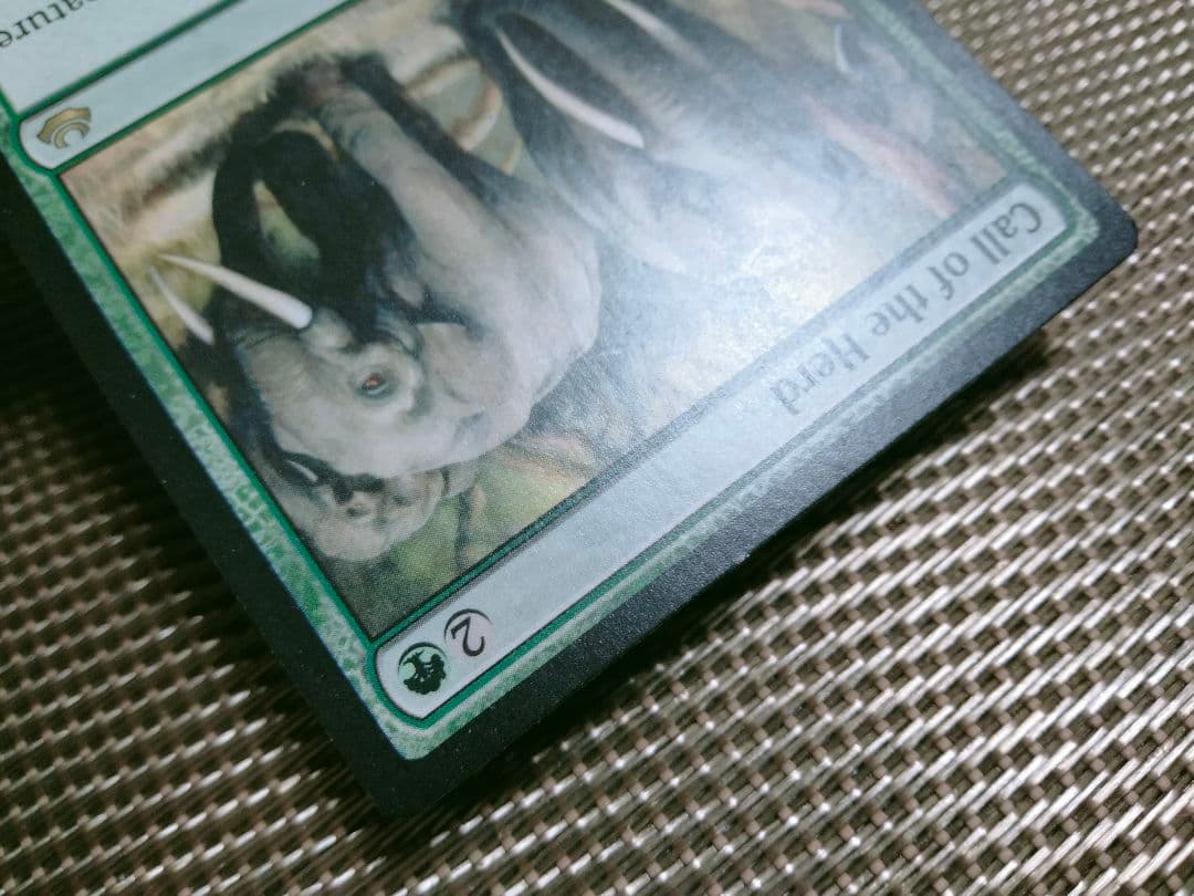 【ご確認用】モダンマスターズ2017 mm3 獣群の呼び声 英語 1枚　MTG