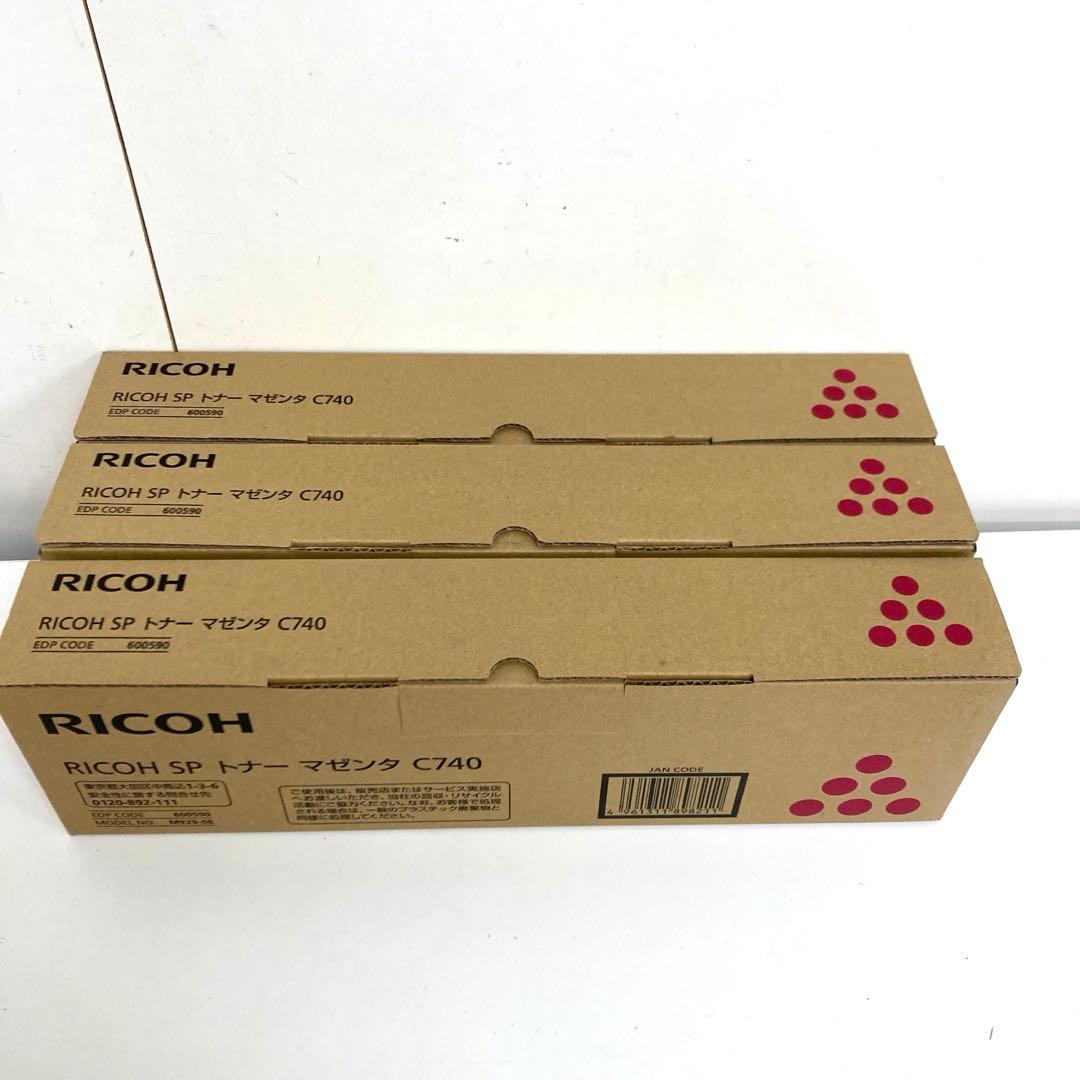A807-36 RICOH リコー SP トナー C740 4色 12本