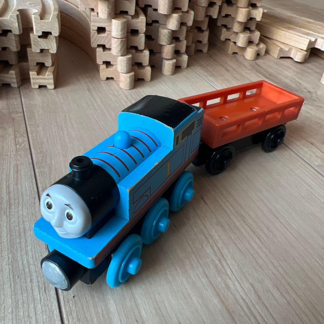 トーマス 木製 レール 玩具セット