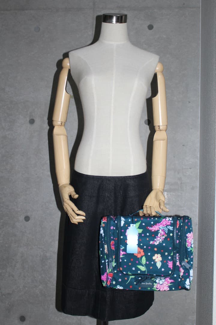 新品 VeraBradley ヴェラブラッドリー　ハンギングポーチ 花柄 ris