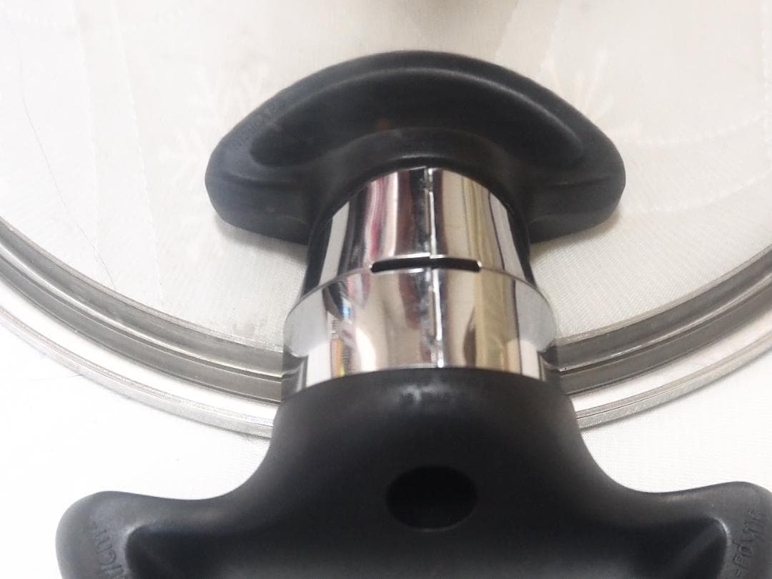 【美品】T-FAL 圧力鍋クリプソ 6.0L 　22cm ステンレス