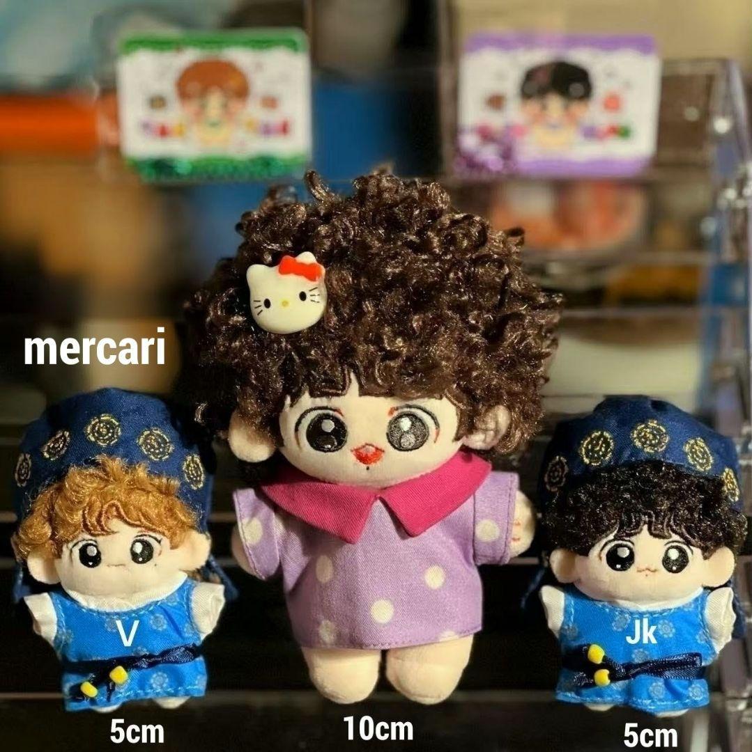 BTS ぬいぐるみ 5cm テテ テヒョンＶ ジン ジョングク ジミン ユンギ