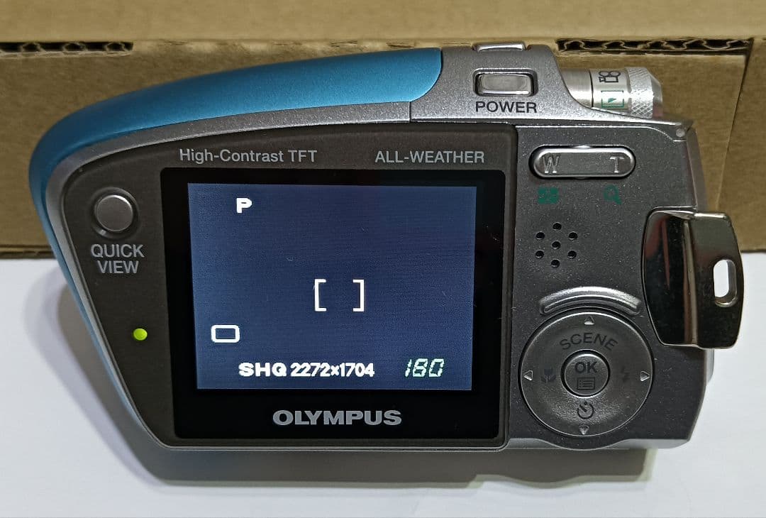 OLYMPUS μ-mini DIGITAL 512MBカード付き ジャンク品