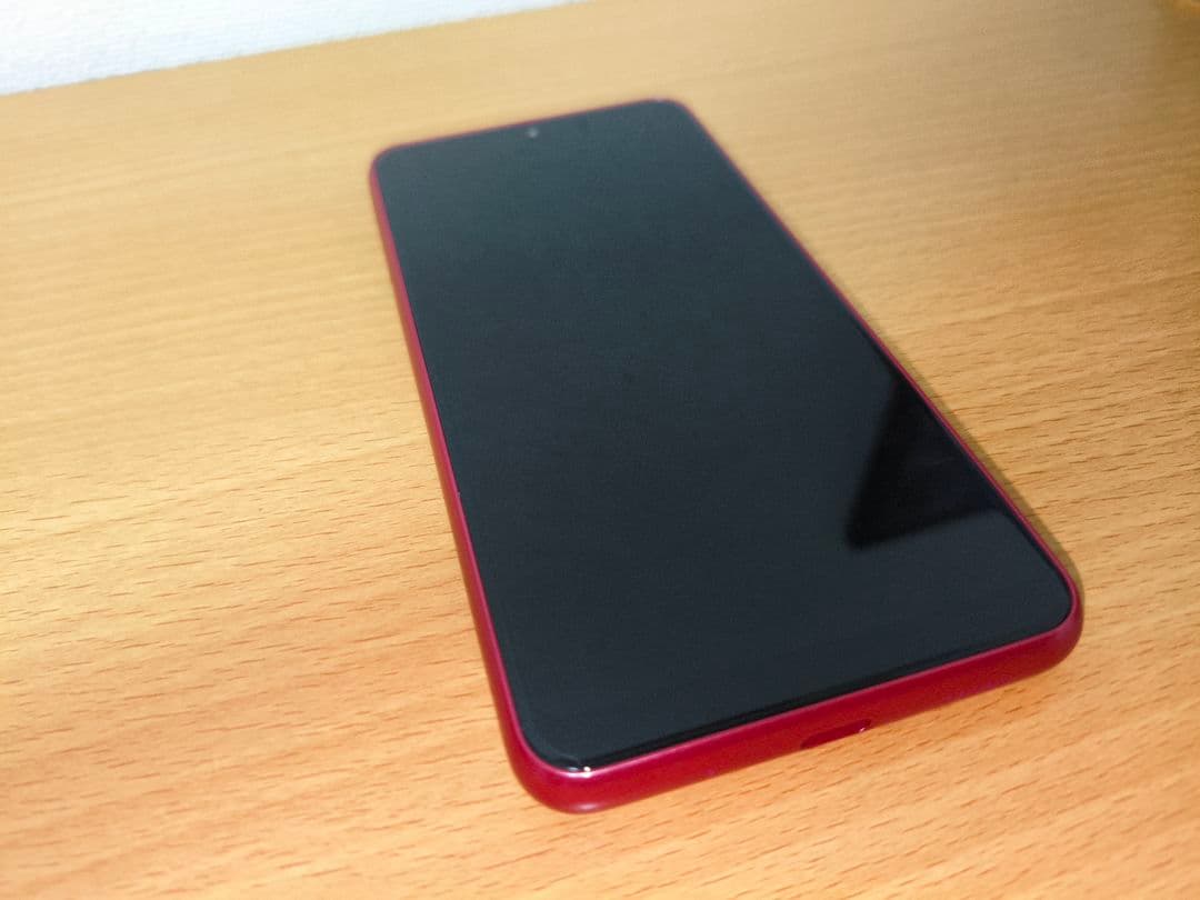 【完動品・訳あり】Galaxy A23 5G レッド 64GB 背面傷あり特価