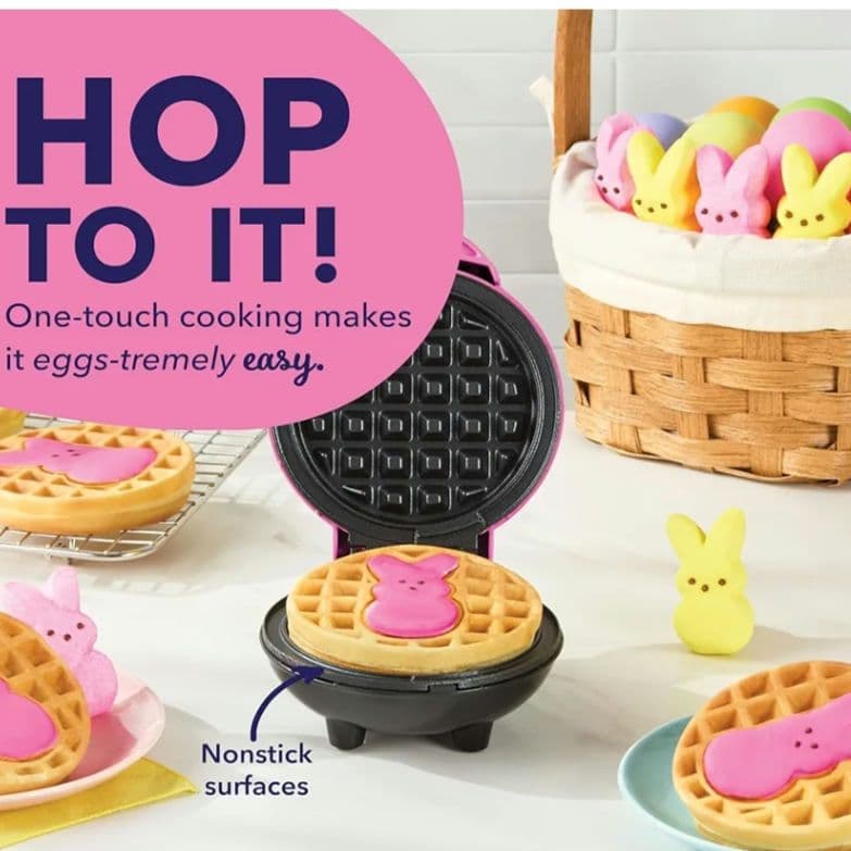 ハワイ　 Peeps ワッフルメーカー ピンク　アメリカ雑貨　アメトイ