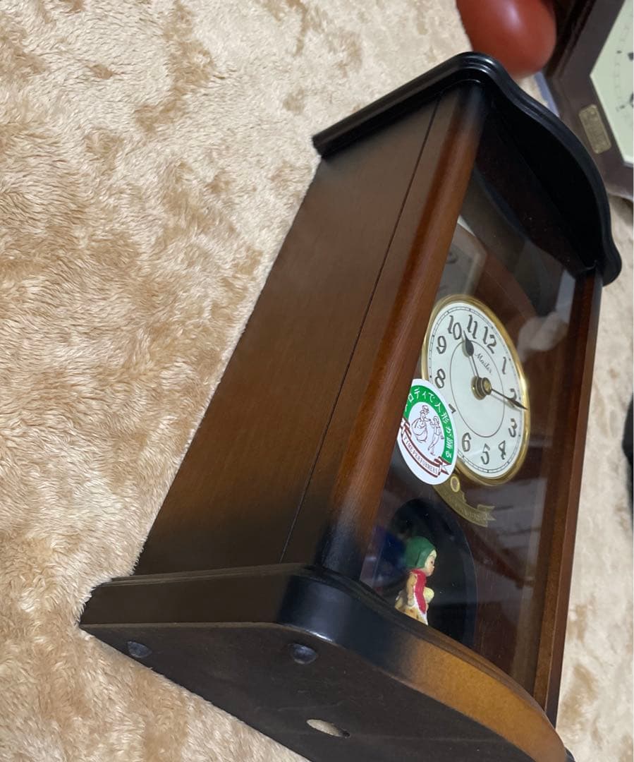 【超美品】　マスタークロックMASTER からくり時計　動作確認済み